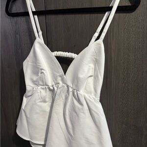 Abercrombie & Fitch White Camisole Top